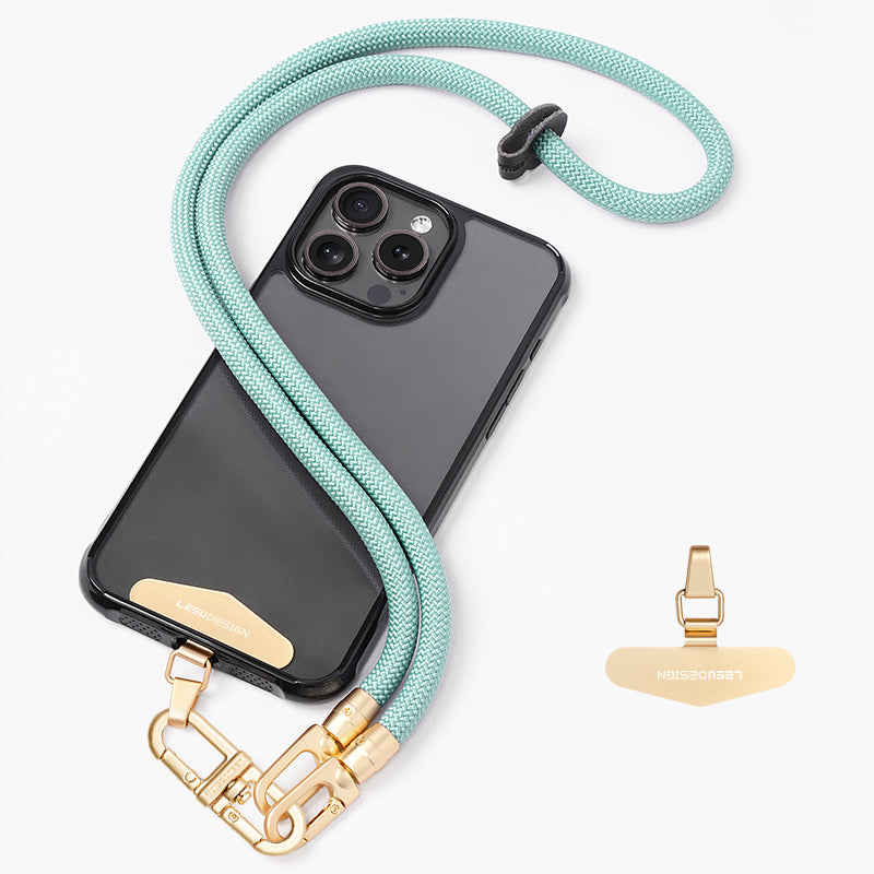 LEEU DESIGN Climbing Series 85cm Phone Lanyard Adjustable Cell Phone Crossbody Neck Rope LEEU DESIGN Climbing Series 85cm Phone Lanyard Adjustable Cell Phone Crossbody Neck Rope